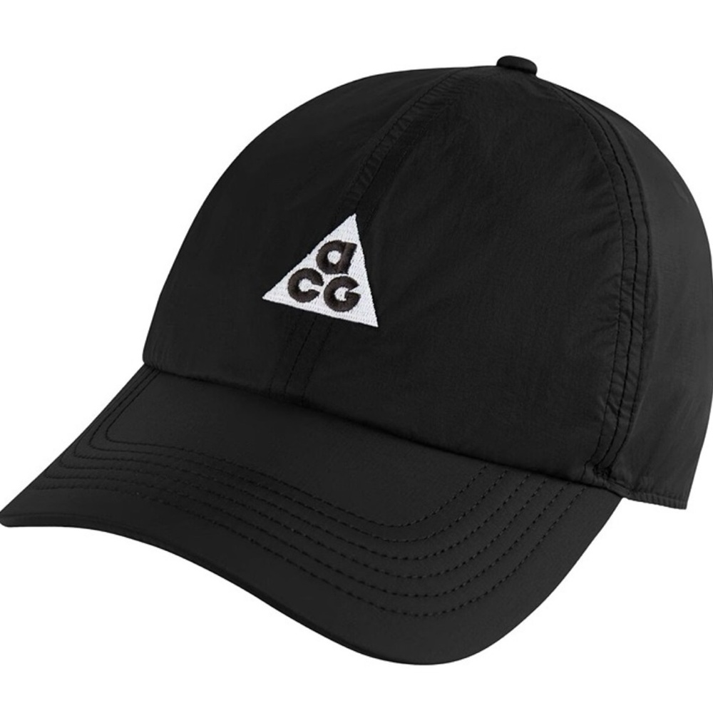 Nike ACG Hat All Conditions Gear Club Cap Black Trail Running Hiking Brand New